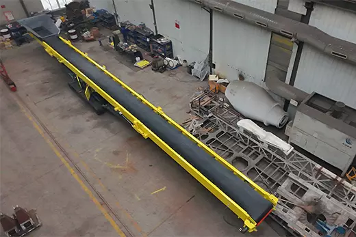 Conveyor fabrication at SANTO