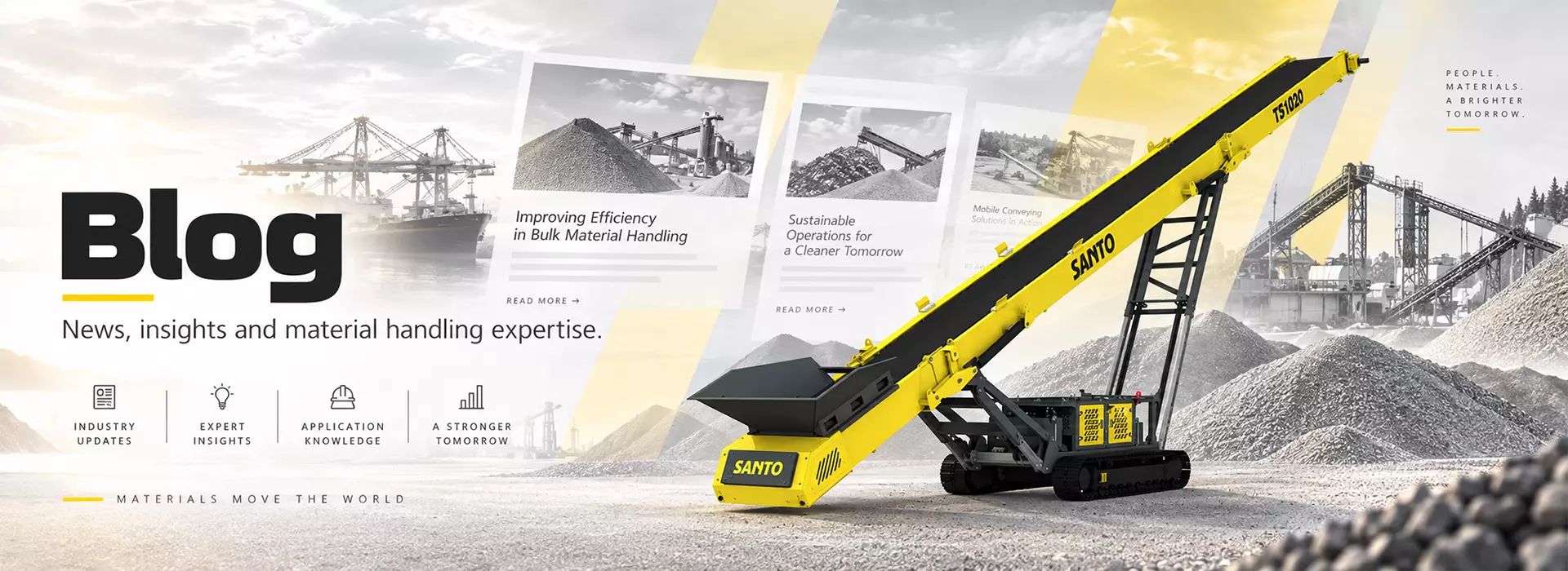 Mobile conveyor technical knowledge and field guidance