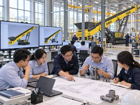 SANTO conveyor research and design engineers