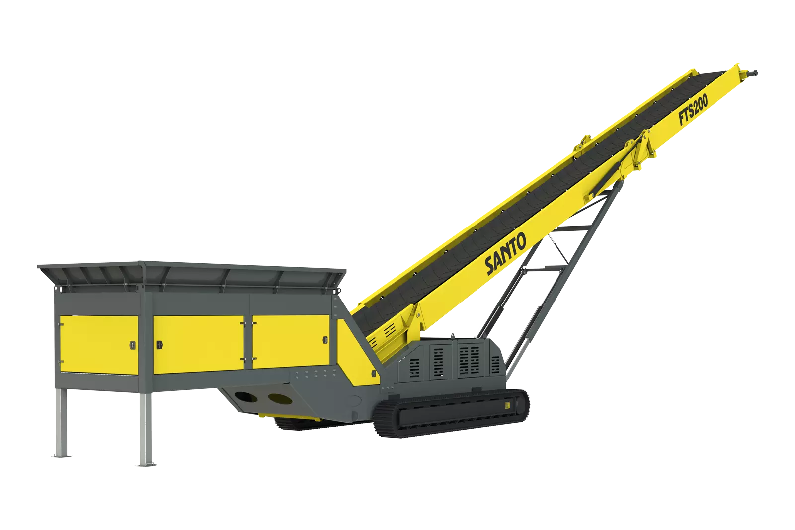 Feeder Track Stacker structure
