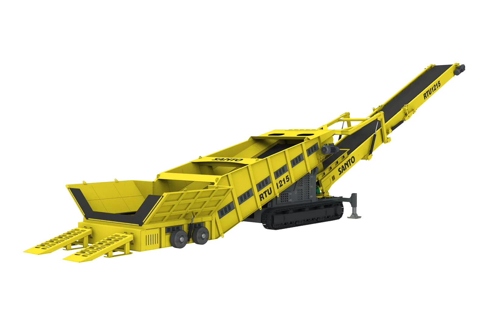 Radial Truck Unloader structure