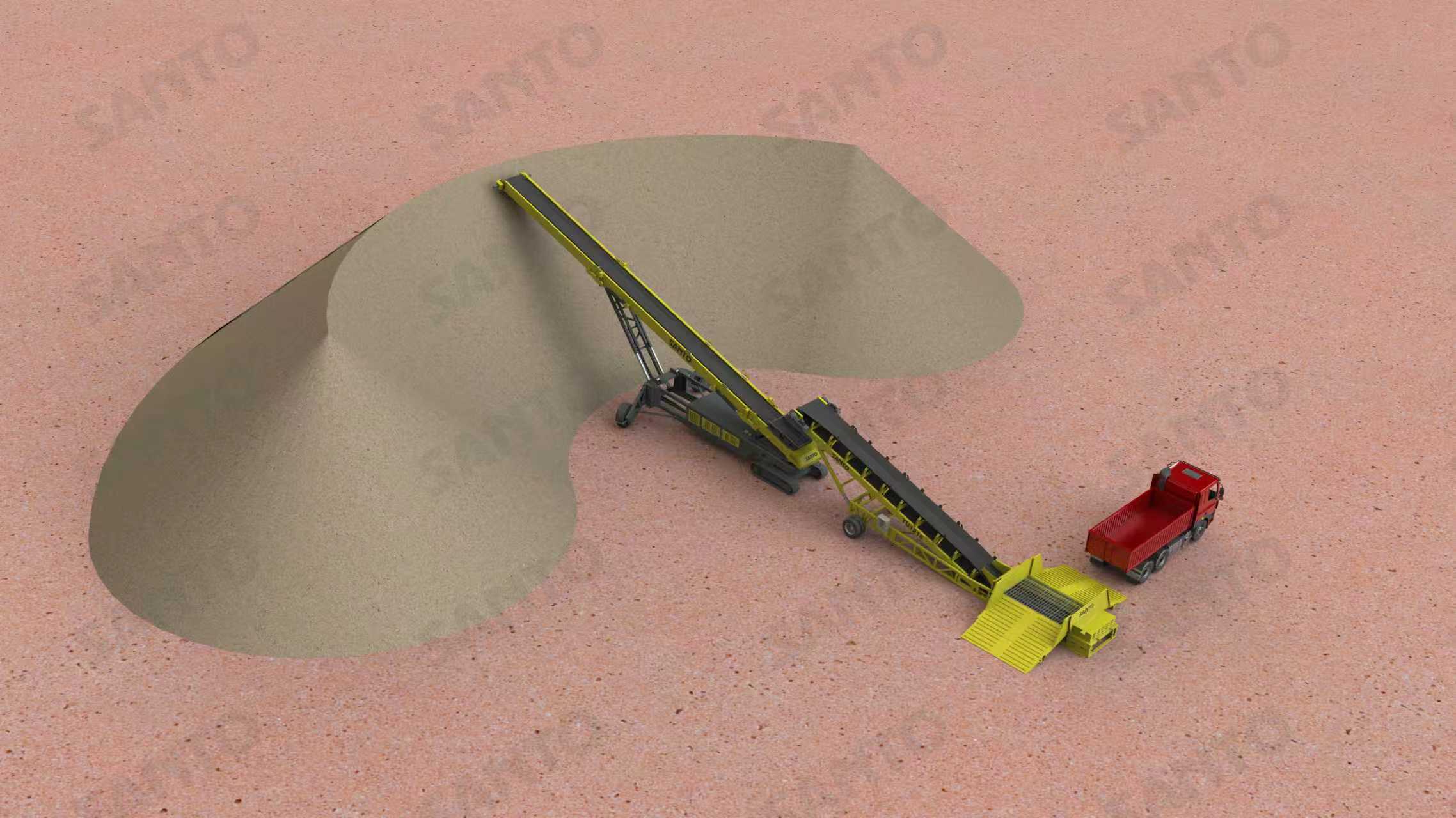 Advantages of Mobile Conveyors for Stockpiling