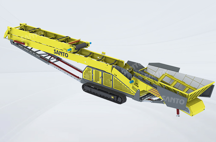 Low Feeder Track Stacker
