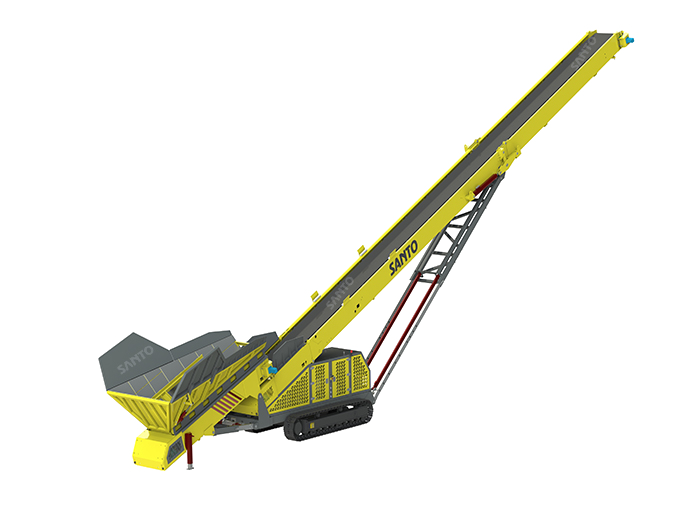 Low Feeder Track Stacker