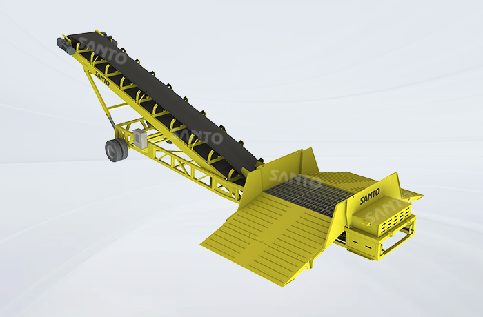Mobile Truck Unloader
