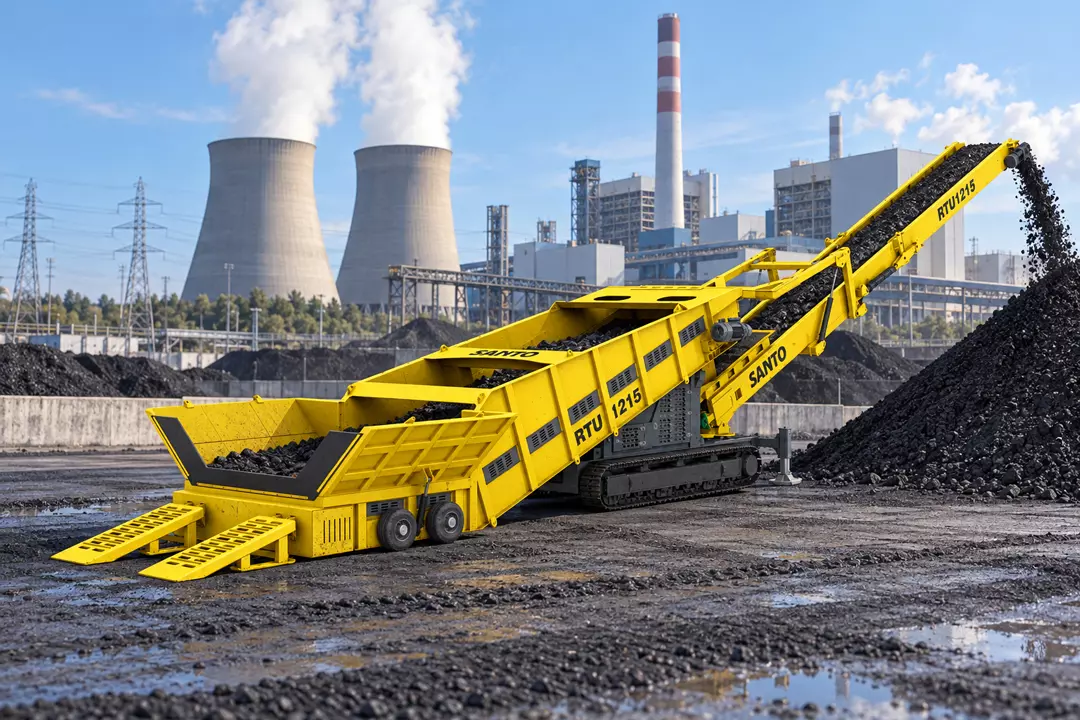 Coal conveyor system for power plant