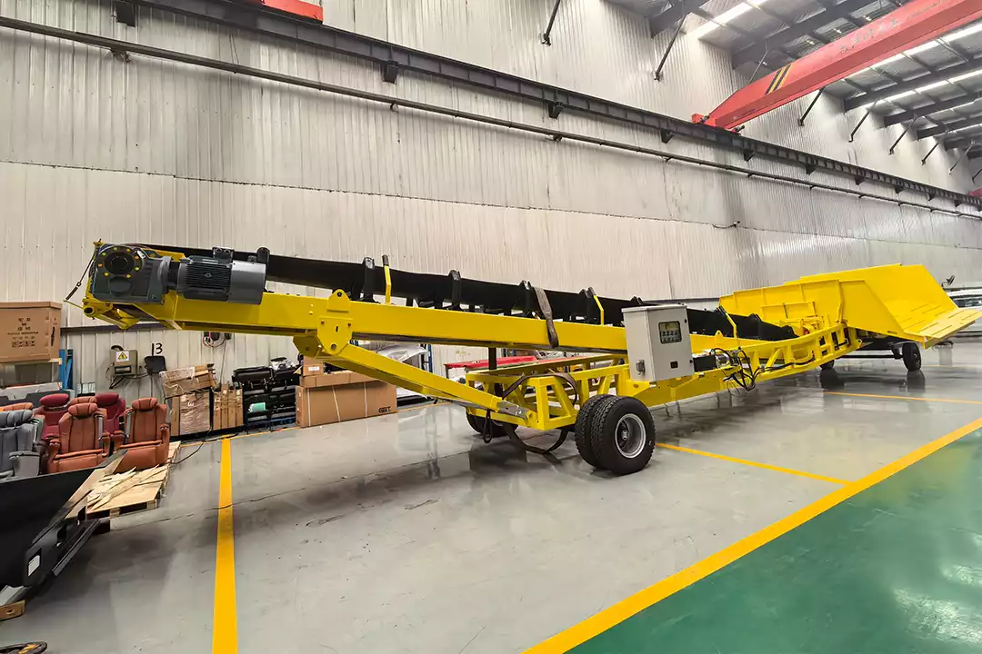 Low truck unloader shipped to Thailand