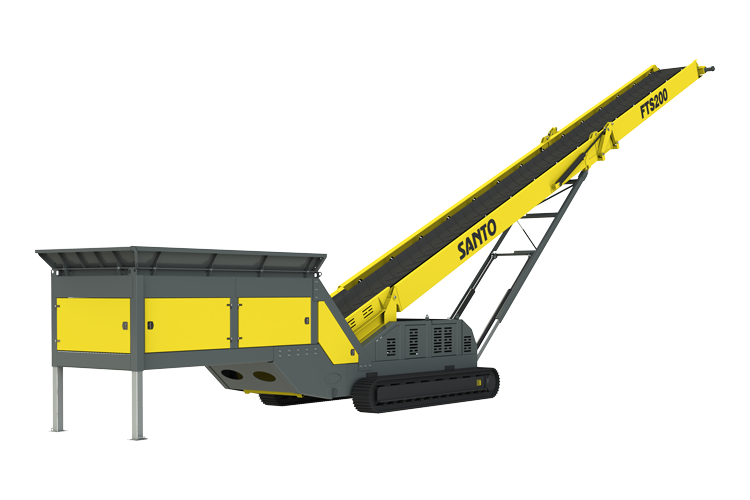 Mobile hopper stacker
