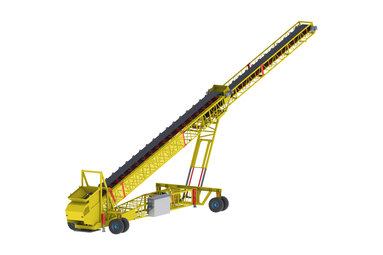Telescopic stockpiler for sale